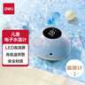 得力（deli）兒童電子水溫計 寶寶嬰兒洗澡安全智能測溫 鯨魚(yú)造型高清屏 LE509 曬單實(shí)拍圖