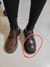 回力（Warrior）官方樂(lè )福鞋女鞋春季百搭黑色小皮鞋英倫風(fēng)瑪麗珍單鞋子女棕色40 曬單實(shí)拍圖