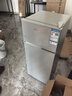 榮事達（Royalstar）【補貼來(lái)襲】冰箱家用迷你小型出租房雙門(mén)兩門(mén)冷藏冷凍宿舍電冰箱 節能省電 86A158升級款【一級能效】銀色 曬單實(shí)拍圖