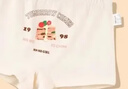 瑁恩·瑁愛(ài)（Mn·Mo）斷碼特價(jià)兒童純棉平角內褲女童短褲女寶寶全棉三角四角褲 平角-晴朗甜品 110 建議27-34斤 曬單實(shí)拍圖