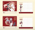 非人哉盛裝舞步系列2026新年臺歷計劃本打卡擺件馬年日歷臺歷 臺歷 曬單實(shí)拍圖