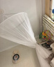 渠辰蚊帳吊頂蚊帳家用蚊帳吊頂式蚊帳免安裝圓頂落地免安裝加密網(wǎng)眼 普通款（2.3米床以?xún)韧ㄓ茫?配吸盤(pán)+強力膠 曬單實(shí)拍圖
