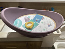 BUBBLE BEAUTIFULLY CONCEIVED寶寶浴盆新生兒洗澡盆嬰兒用品洗澡躺托嬰幼兒澡盆支架浴桶洗澡桶 【基礎款】紫色浴盆+躺托 曬單實(shí)拍圖