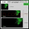 雷蛇超大號電競游戲FPS鼠標墊雷蛇動(dòng)漫創(chuàng  )意桌墊鍵盤(pán)墊個(gè)性定制 雷蛇：64 900*400*5mm 曬單實(shí)拍圖