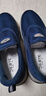 雙星八特男鞋冬季棉鞋休閑鞋男一腳蹬鞋子男軟底透氣中老年爸爸鞋健步鞋男 藍色 44 曬單實(shí)拍圖