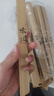 KAKV一次性筷子批發(fā)高檔商用獨立包裝碳化筷打包外賣(mài)筷火鍋筷定制logo 250雙24cm碳化筷味道黃牛皮紙 曬單實(shí)拍圖