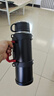 柏邦保溫保冷杯大容量不銹鋼制冷保溫壺便攜車(chē)載家用戶(hù)外男士運動(dòng)水壺 【暖暖冬日】黑2.5L約5瓶水+背帶 72小時(shí)保溫保冷【316不銹鋼】 曬單實(shí)拍圖