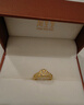 周生生足金愛(ài)情密語(yǔ)皇冠黃金戒指開(kāi)口戒金飾品90227R計價(jià)3克 曬單實(shí)拍圖