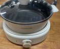 九陽(yáng)電火鍋家用電蒸鍋大功率上蒸下煮分體式涮肉火鍋大火力多功能不粘5L升大容量電熱 5L 【蒸屜款】G525S 曬單實(shí)拍圖