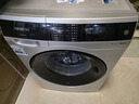 西門(mén)子（SIEMENS）新品小幸熨 10公斤洗烘一體機全自動(dòng)變頻滾筒洗衣機大容量 蒸汽除皺 深層凈洗 蒸汽除菌 智能投放 WN54K7G10W 洗烘一體 曬單實(shí)拍圖