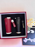 水莫停保溫杯一對情侶款套裝保溫咖啡杯定制送新結婚禮物禮盒裝 雙飲摩登紅+雙飲暮色黑 陶瓷層內膽 曬單實(shí)拍圖