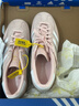 阿迪達斯（adidas）三葉草系列 女 GAZELLE INDOOR W 休閑鞋 IH5484 粉色 36 曬單實(shí)拍圖