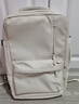 隨帆可擴容雙肩包超大容量學(xué)生書(shū)包商務(wù)出差背包行李包筆記本電腦包 米白色 可放17英寸內筆記本【送運費險】 曬單實(shí)拍圖