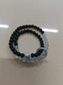 【普陀文創(chuàng  )】黑曜石海藍寶雙圈手串女轉運環(huán)補水招財水晶手鏈禮物 【雙重補水】8A+級天然黑曜石+海藍寶【6mm】 曬單實(shí)拍圖