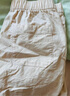 優(yōu)衣庫女裝棉質(zhì)松緊短褲/素色休閑居家可外穿473756 30 淺米色 M /160/66A 曬單實(shí)拍圖
