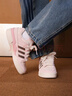 adidas FORUM LOW CL百搭休閑籃球風(fēng)板鞋女子新款阿迪達斯三葉草   淺粉/巖層深土地棕   38.5 曬單實(shí)拍圖