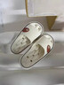 百慕傾臣浴室速干拖鞋女蘑菇2026新款洗澡專(zhuān)用漏水防滑室內家居eva涼拖夏 白色蘑菇 38-39 正碼【內長(cháng)240mm】 曬單實(shí)拍圖