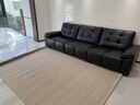 京東京造家具大黑熊真皮半青皮沙發(fā)輕奢風(fēng)沙發(fā)客廳3.1m 曬單實(shí)拍圖