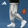 阿迪達斯（adidas）男裝冬季加絨棉質(zhì)百搭舒適運動(dòng)休閑親膚長(cháng)褲 XL 曬單實(shí)拍圖