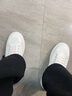 H8小白鞋2026新款春季百搭莆田鞋子情侶男女內增高厚底休閑運動(dòng)板鞋 白色-黑皮尾（禮盒裝） 42 男碼 曬單實(shí)拍圖