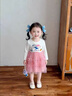 G.duck小黃鴨女童連衣裙夏季兒童公主裙朱迪兔子警官服裝春秋女孩網(wǎng)紗裙 粉色夏款 90 90碼建議80-90cm1歲半-2歲 曬單實(shí)拍圖