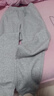 鴻星爾克（ERKE）童裝男女童針織褲兒童四季長(cháng)褲新品亮淺花灰170 曬單實(shí)拍圖