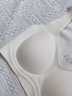 蠶寫(xiě)桑蠶絲二三階段發(fā)育期少女內衣高中生運動(dòng)無(wú)痕背心青少年發(fā)育文胸 月霜絨白 M 【推薦85-100斤】 曬單實(shí)拍圖