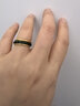 水貝黃金足金999光面素圈閉口空心戒指女款送老婆送閨蜜生日禮物 圈口12#金重約0.3克+多退少補 曬單實(shí)拍圖