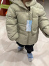 巴拉巴拉童裝寶寶羽絨服男童冬裝女童連帽外套萌趣2025新款面包服外套 曬單實(shí)拍圖