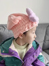 AILUKI日本兒童干發(fā)帽女童吸水速干新款洗頭包頭巾可愛(ài)親子寶寶浴帽 山茶粉【A類(lèi)吸水松緊款】?jì)和?曬單實(shí)拍圖