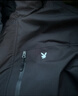 花花公子（PLAYBOY）棉服男士秋冬季連帽保暖內里加絨休閑寬松外套 黑色 2XL 曬單實(shí)拍圖
