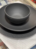 德國唯寶（Villeroy&Boch）送禮佳選匠心巖進(jìn)口餐具碗具套裝家用飯碗高級陶瓷飯碗精致黑白 米飯碗11cm 黑 曬單實(shí)拍圖