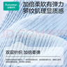 全棉時(shí)代寶寶護肚圍純棉嬰兒透氣肚兜新生兒防著(zhù)涼兒童護肚神器 白色+微光藍 曬單實(shí)拍圖