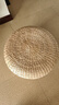 PEIU草編坐墩換鞋凳榻榻米圓凳客廳矮凳打坐禪修沙發(fā)凳小凳子墩子家用 直徑40高30cm 曬單實(shí)拍圖