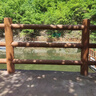 拉瑞斯水泥仿木護欄園林景觀(guān)河道防護圍欄新農村建設鋼筋混凝土仿古欄桿 款式均可定制 曬單實(shí)拍圖