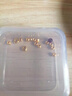 洲足金999金珠黃金小金珠金豆古法金珠DIY配件散珠隔珠路路通轉運珠 3mm金珠  合單滿(mǎn) 0.16g 包郵 單顆約0.02g 曬單實(shí)拍圖