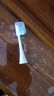 皓衛 適用于doltz松下ew-dc01電動(dòng)牙刷頭DC02/WEW0890-W406通用替換刷頭 6支 白色刷頭【DC01/DC02專(zhuān)用】 曬單實(shí)拍圖