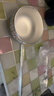 2026馬年銀色碗撿漏999a純銀色熟筷子三件套百福銀色餐具套裝擺件 百福三件套銀碗+筷子+勺子一折 曬單實(shí)拍圖