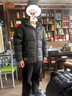 耐克男子防風(fēng)羽絨服夾克冬季保暖梭織連帽NIKE STORM-FIT HQ4183 010黑 M 曬單實(shí)拍圖