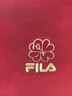 FILA 斐樂(lè )官方情侶針織短袖衫2026春季新款時(shí)尚休閑純棉海棠花T恤 水華朱-RD M 170/92A/M 曬單實(shí)拍圖