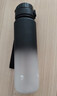 京東京造運動(dòng)水杯  tritan水杯運動(dòng)水壺大容量外出方便攜帶 黑白漸變1L 曬單實(shí)拍圖