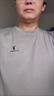 花花公子（PLAYBOY）【兩件裝】純棉短袖T恤男寬松男士夏季休閑半袖圓領(lǐng)復古t恤打底衫 灰色短袖+卡其短袖 （花花公子） XL 【120-130斤】 曬單實(shí)拍圖
