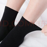 浪莎女士襪子女10雙裝黑色中筒襪棉襪春夏季舒適透氣吸汗休閑襪子 曬單實(shí)拍圖