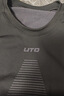 悠途（UTO）壓縮速干衣套裝男滑雪登山戶(hù)外運動(dòng)保暖內衣黑灰色(男款）2XL 曬單實(shí)拍圖