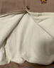嘟嘟家【校服神器】?jì)和咏q外套冬季男童開(kāi)衫加厚冬裝保暖女童上衣童裝 淺卡其色 90 曬單實(shí)拍圖