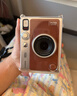 富士（FUJIFILM）立拍立得instax mini EVO拍立得相機升級款 minievo一次成像復古 mini EVO棕色 (90%用戶(hù)選擇) 標配+10相紙+32G卡+讀卡器+殼 曬單實(shí)拍圖