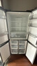 華凌冰箱美的出品426十字雙開(kāi)門(mén)對開(kāi)61cm薄一級能效補貼立減15%風(fēng)冷無(wú)霜家用冰箱HR-426WSP 【一級能效】426 曬單實(shí)拍圖