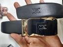 七匹狼（SEPTWOLVES）正品男士高端皮帶2026年新款真皮腰帶自動(dòng)扣牛皮商務(wù)褲帶生日禮物 金色-輕奢時(shí)尚送老公爸爸男友高檔紅色木盒 115cm 【適合150斤以?xún)取?曬單實(shí)拍圖
