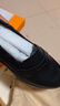 比音勒芬【抗菌防臭】春夏款男士通勤休閑百搭輕便可踩跟皮面樂(lè )福鞋 07黑色 42 曬單實(shí)拍圖