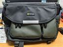史萊辛格（Slazenger）斜挎包男款機能風(fēng)單肩包通勤休閑包iPad包大學(xué)生郵差包 黑綠 中包 曬單實(shí)拍圖